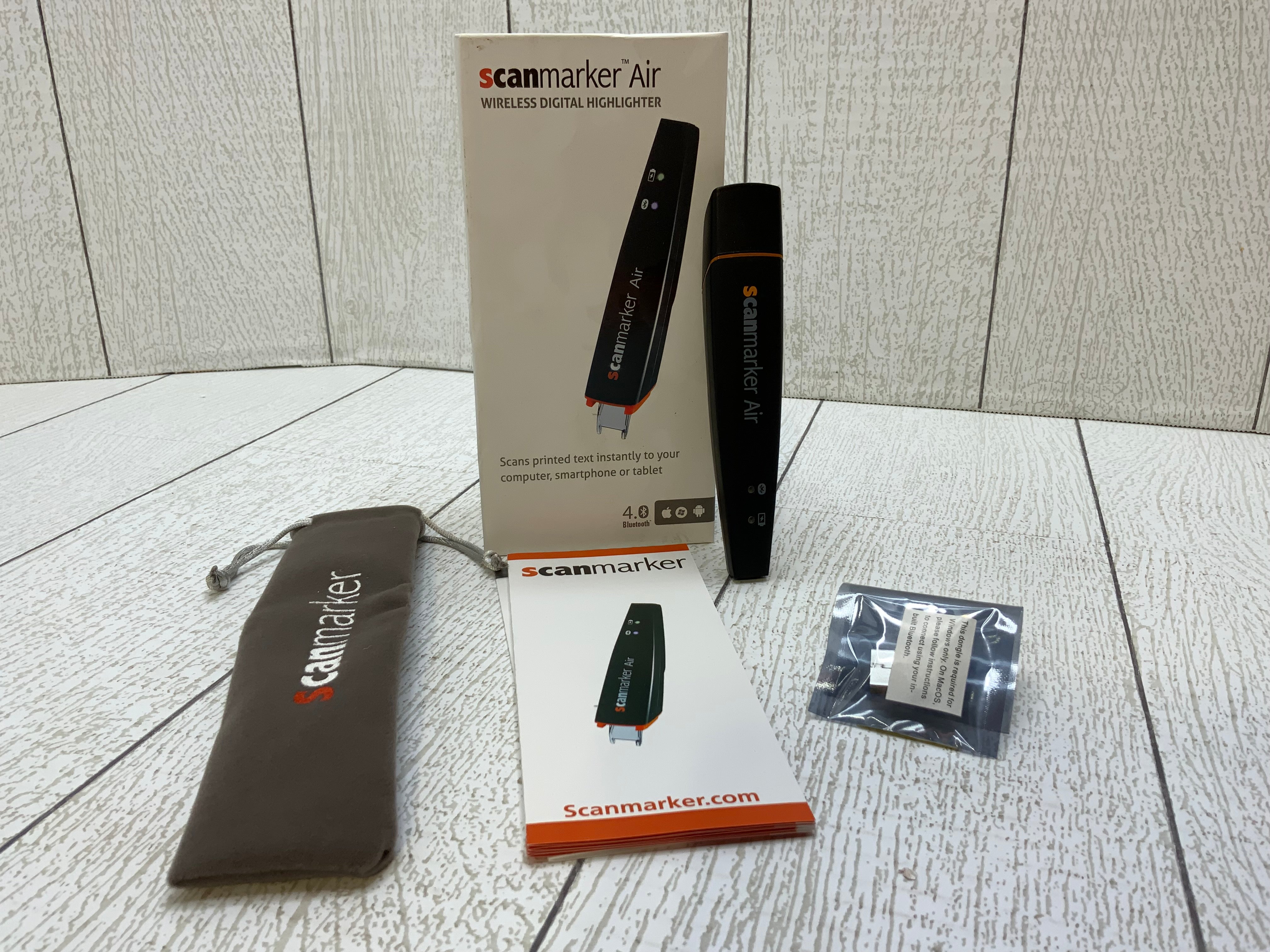 Scanmarker Air Pen Scanner - OCR Digital Highlighter and Reader - Wireless (7918478196974)
